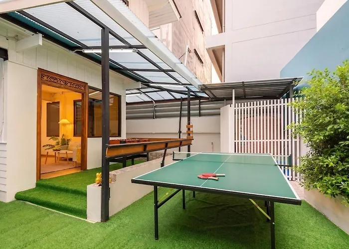 Traditional Thai House Garden Cinema Pool Mrt 別墅 *