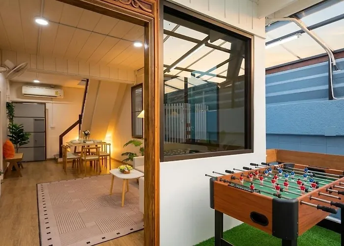 Traditional Thai House Garden Cinema Pool Mrt * 曼谷