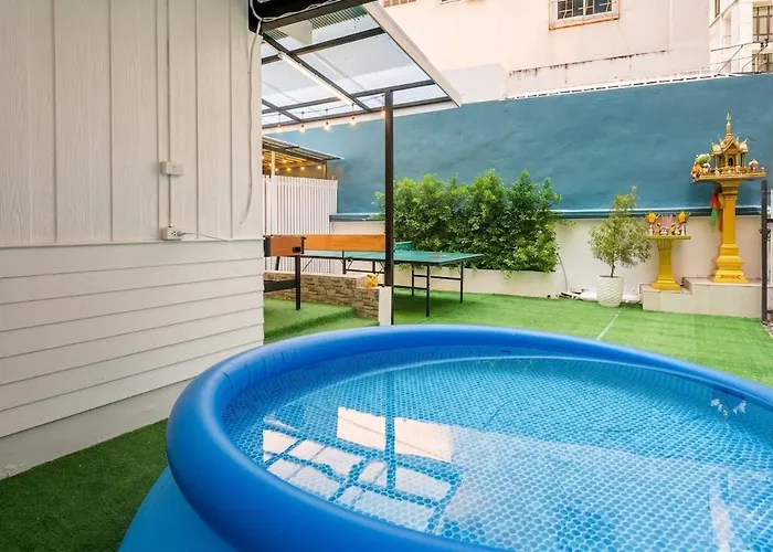 Traditional Thai House Garden Cinema Pool Mrt 別墅 曼谷