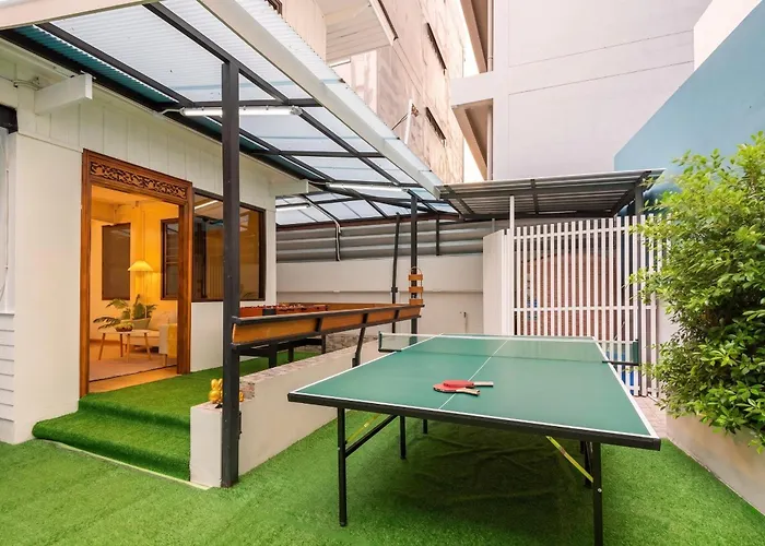 Traditional Thai House Garden Cinema Pool Mrt